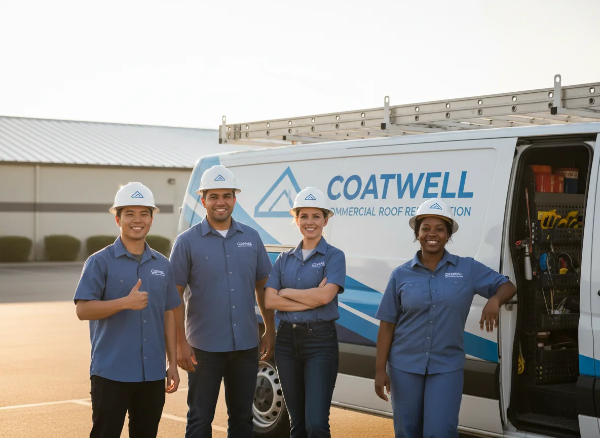 Commercial roof coating company in Franklin, VT